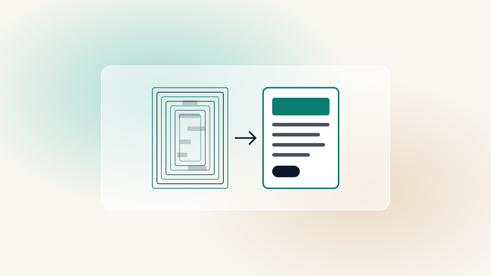 Tangled nested boxes becoming one clean page layout